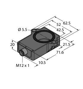 TURCK BANNER SRL TUK100004587 RI360P1-QR20-LI2X2-H1141