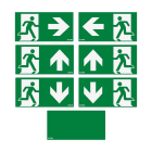 EATON - EAONEXI-PLEX-IP PANN.BIFACC. IP65 30M CON SET PITTOGRAMM