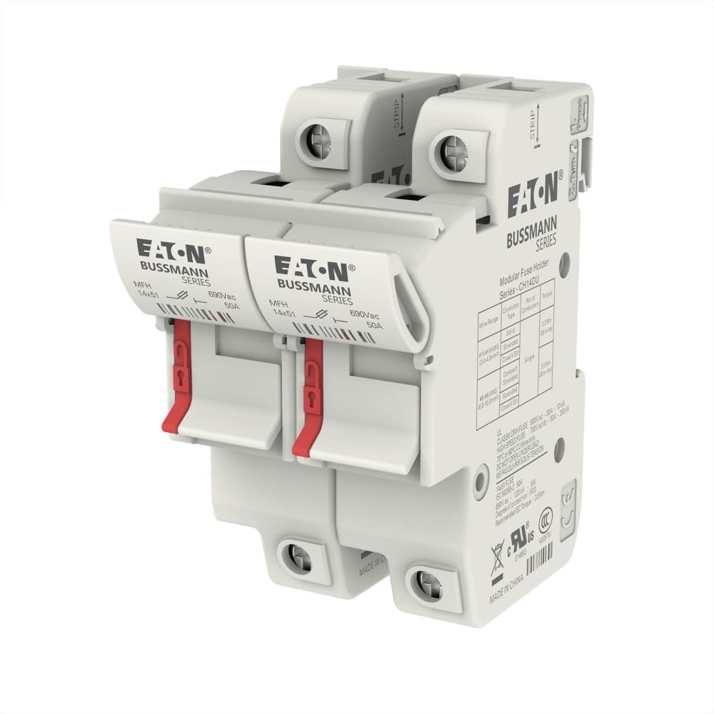 EATON EAOCH142DU CH142DU PORTA-FUS, 50 A, 14X51 , 2P