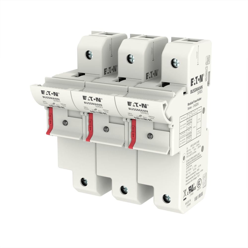 EATON EAOCH223DIU CH223DIU 3P 22X58 NEON INDICATOR FUSE HO