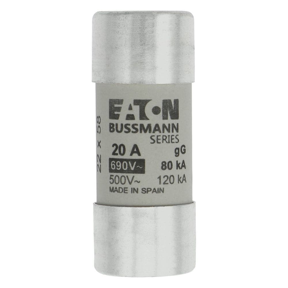 EATON EAOC22G20 C22G20 22X58, GG, 20A, 690VAC