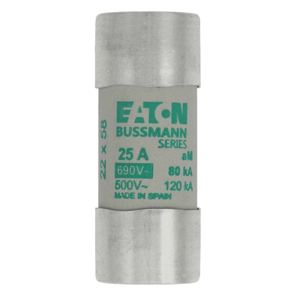 EATON EAOC22M25 C22M25 22X58, AM, 25A, 690VAC