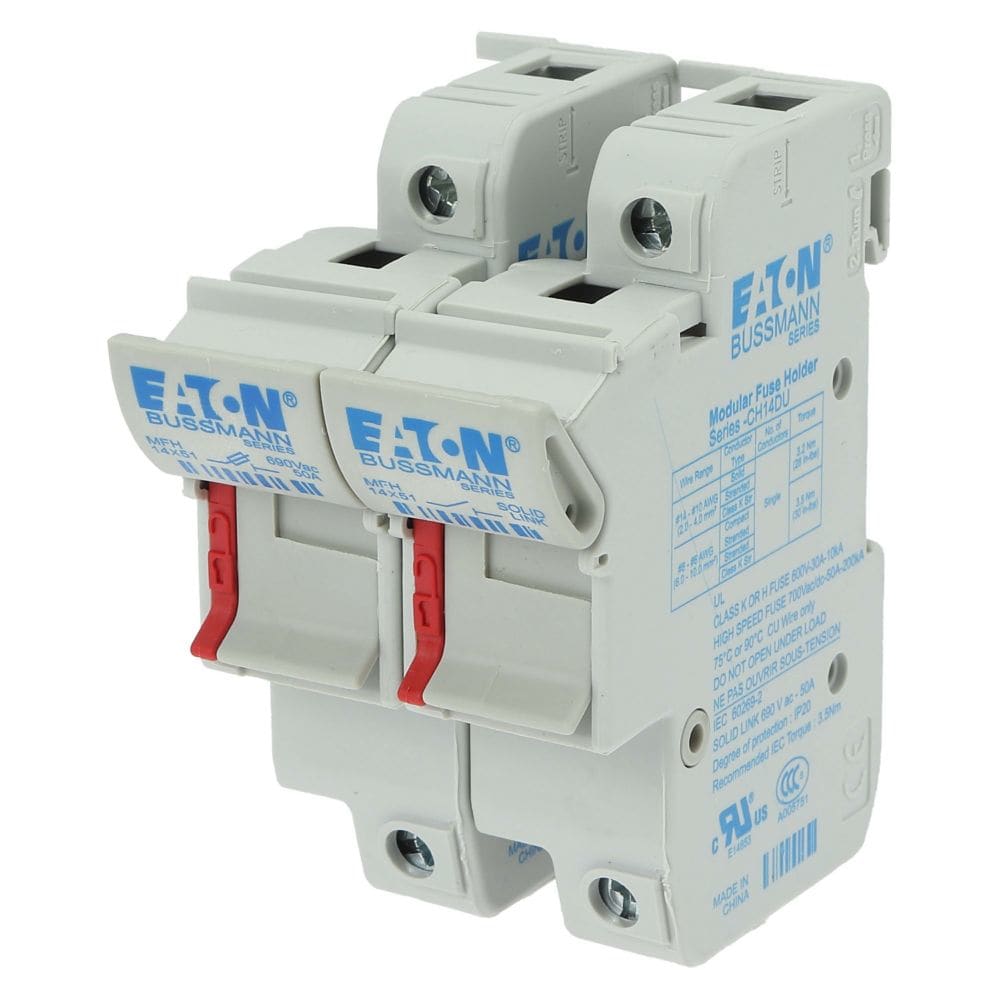 EATON EAOCH141DNU CH141DNU PORTA-FUS, 50 A, 14X51 , 1P+N