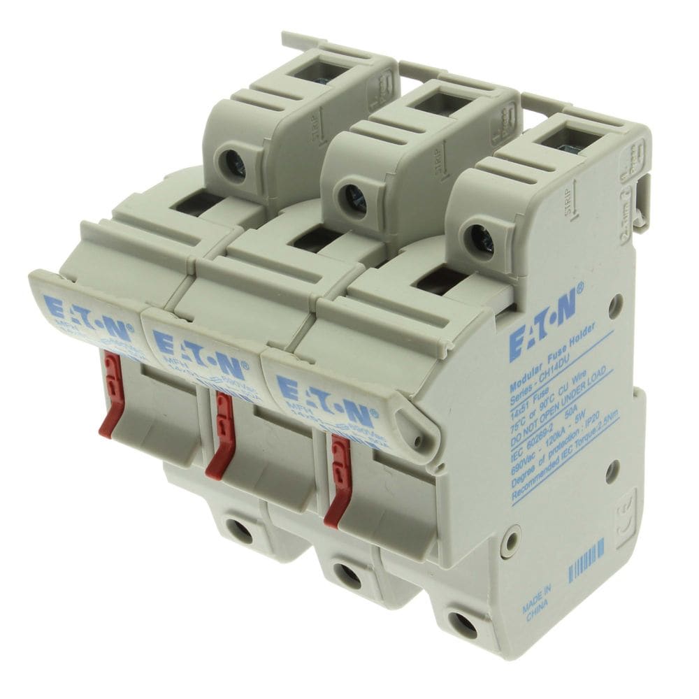 EATON EAOCH143DU CH143DU PORTA-FUS, 50 A, 14X51 , 3P