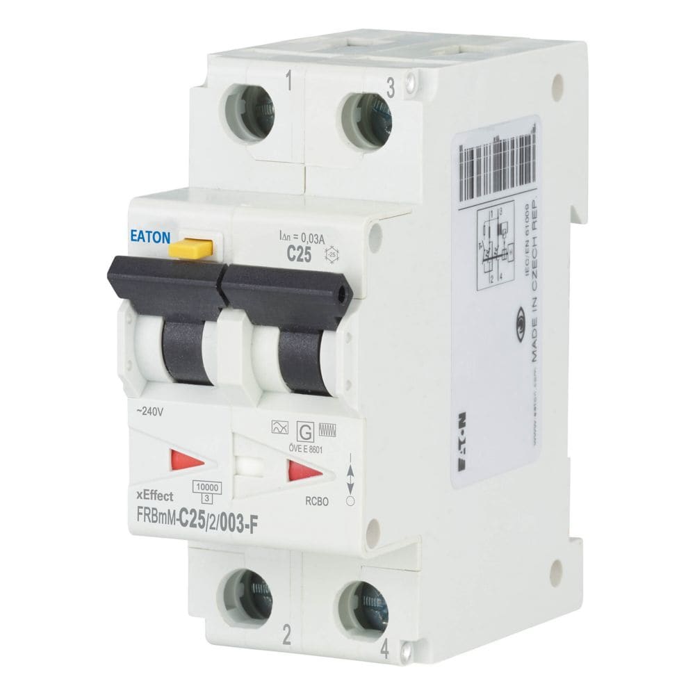 EATON EAO196972 FRBMM-C25/2/003-F MTD 2P C25 10KA 0,03 F