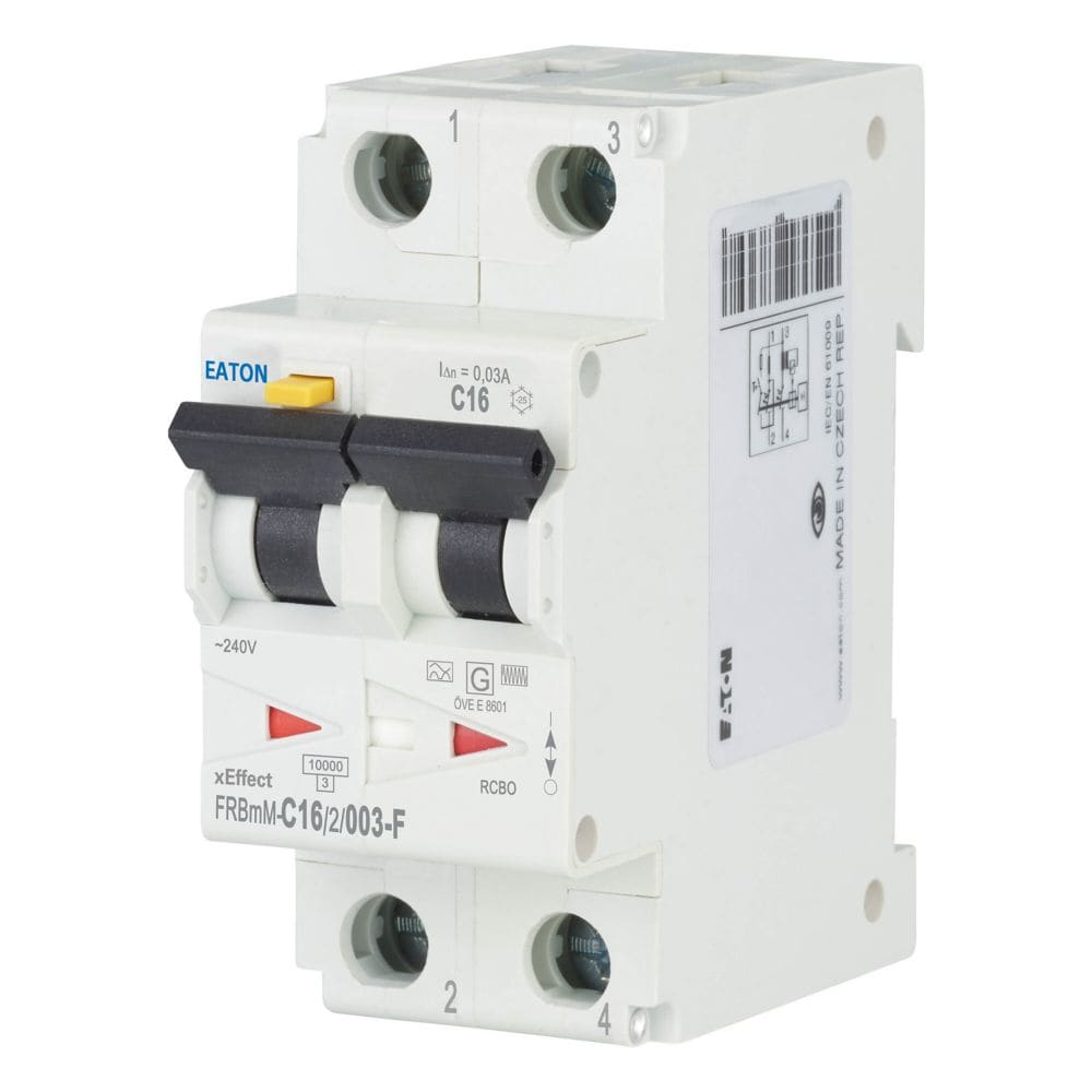 EATON EAO196970 FRBMM-C16/2/003-F MTD 2P C16 10KA 0,03 F