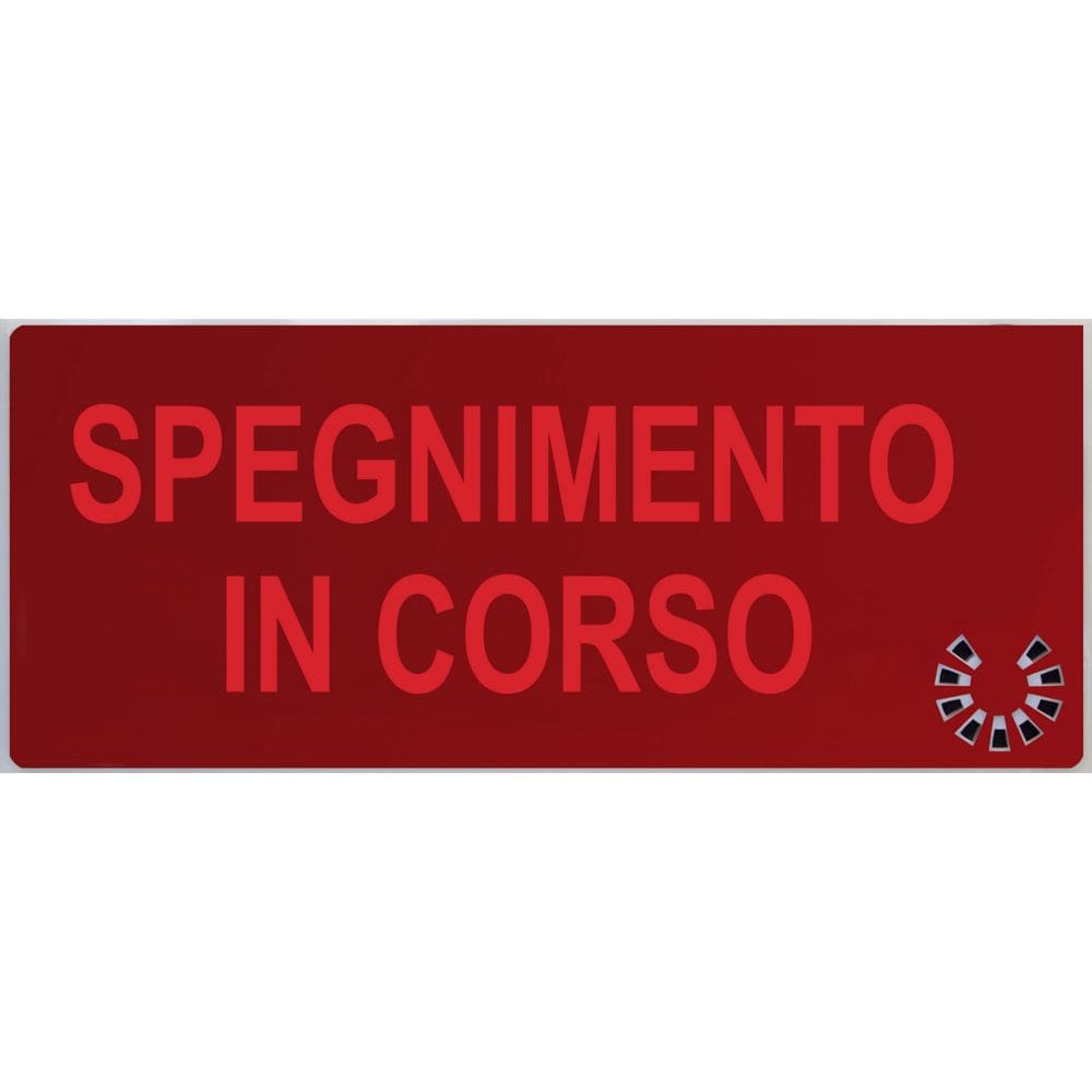 EATON EAOCSA08589 DICITURA 5955 SPEGNIMENTO IN CORSO