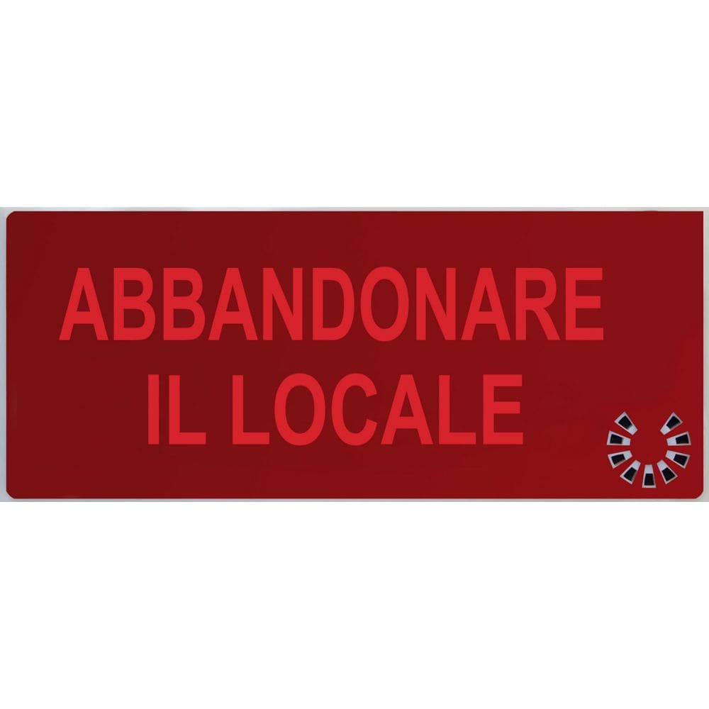 EATON EAOCSA08587 DICITURA 5955 ABBANDONARE IL LOCALE