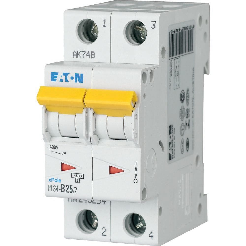 EATON EAO243280 PLS4-C25/2 INT. MT 4,5KA 2P C 25A