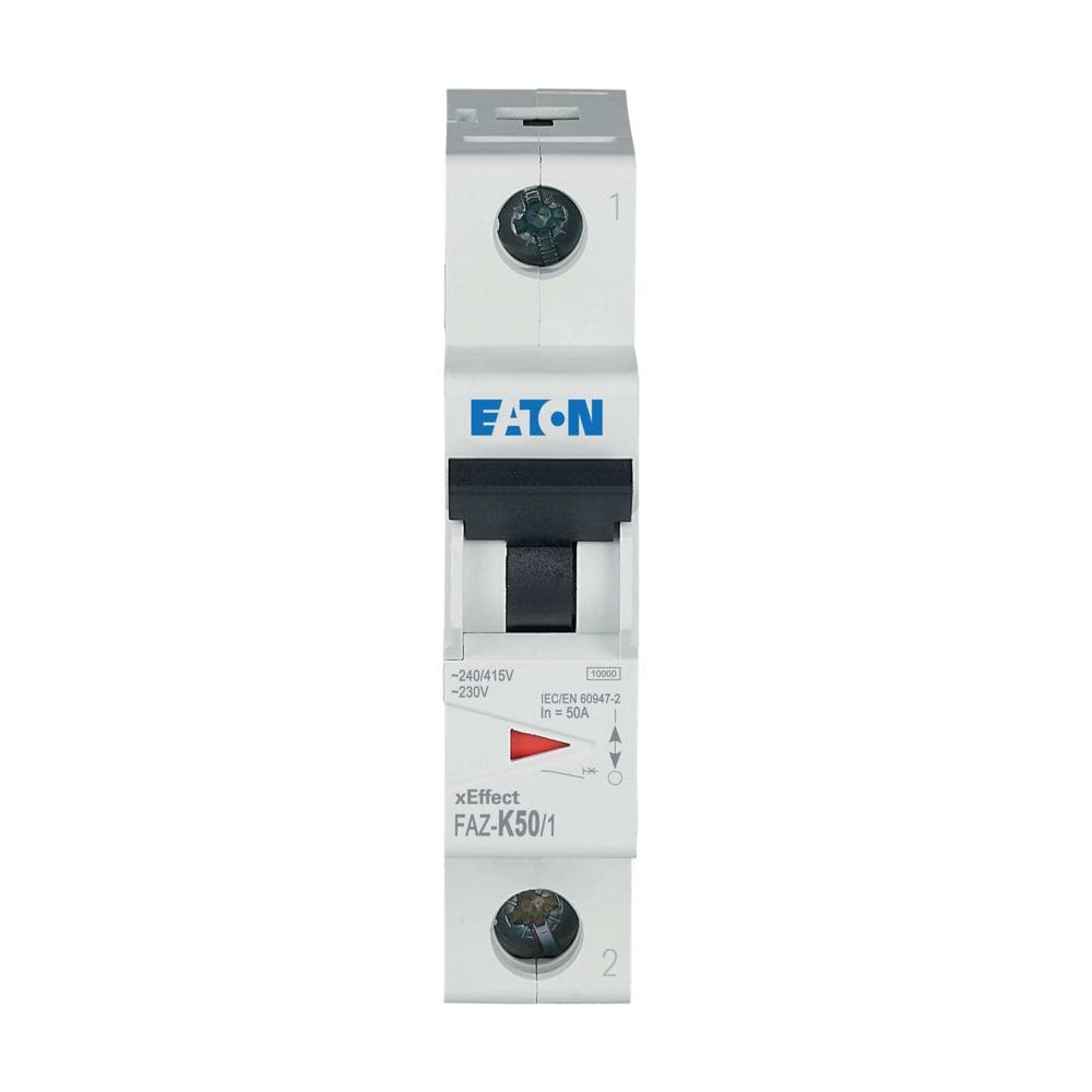 EATON EAO278604 FAZ-K50/1 INT. MT 15KA 1P K 50A