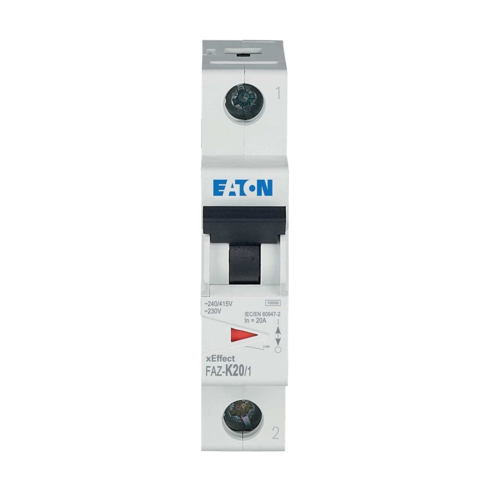 EATON EAO278600 FAZ-K20/1 INT. MT 15KA 1P K 20A