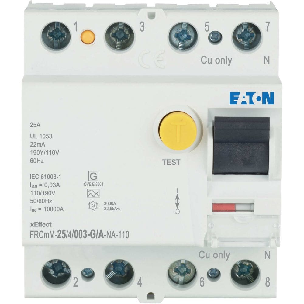 EATON EAO167705 FRCMM-25/4/003-G/A-NA-110 DIFF. UL/IEC 4