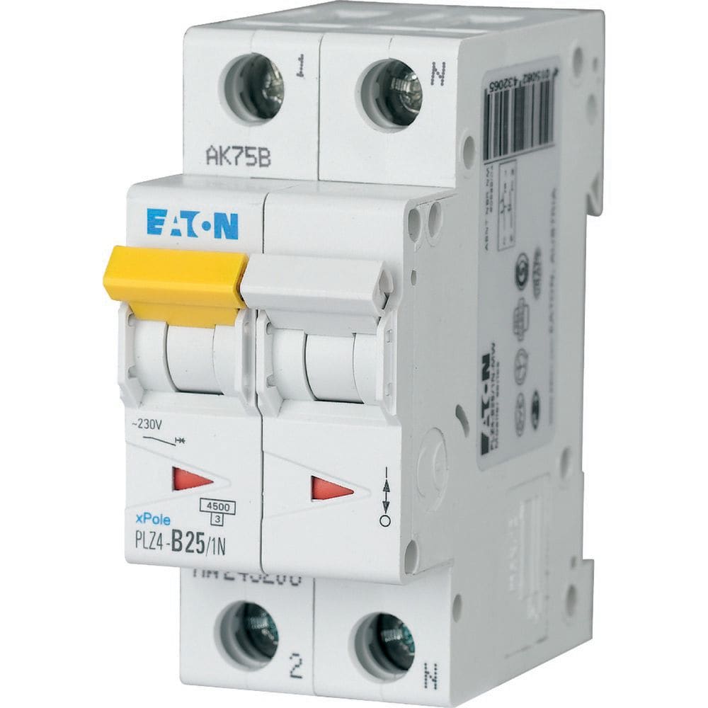 EATON EAO243232 PLZ4-C25/1N INT. MT 4,5KA 1N C 25A