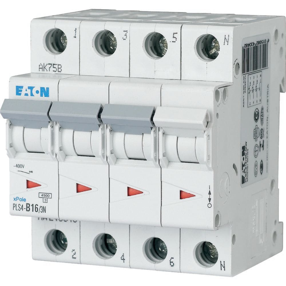 EATON EAO243416 PLS4-C6/4 INT. MT 4,5KA 4P C 6A