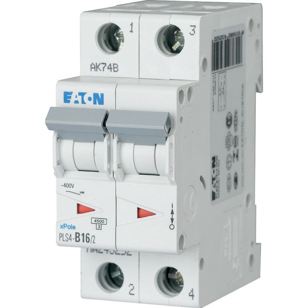 EATON EAO243278 PLS4-C16/2 INT. MT 4,5KA 2P C 16A