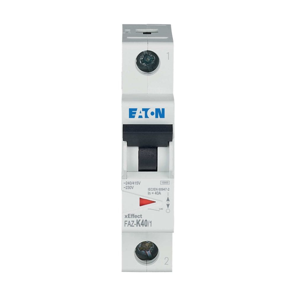 EATON EAO278603 FAZ-K40/1 INT. MT 15KA 1P K 40A