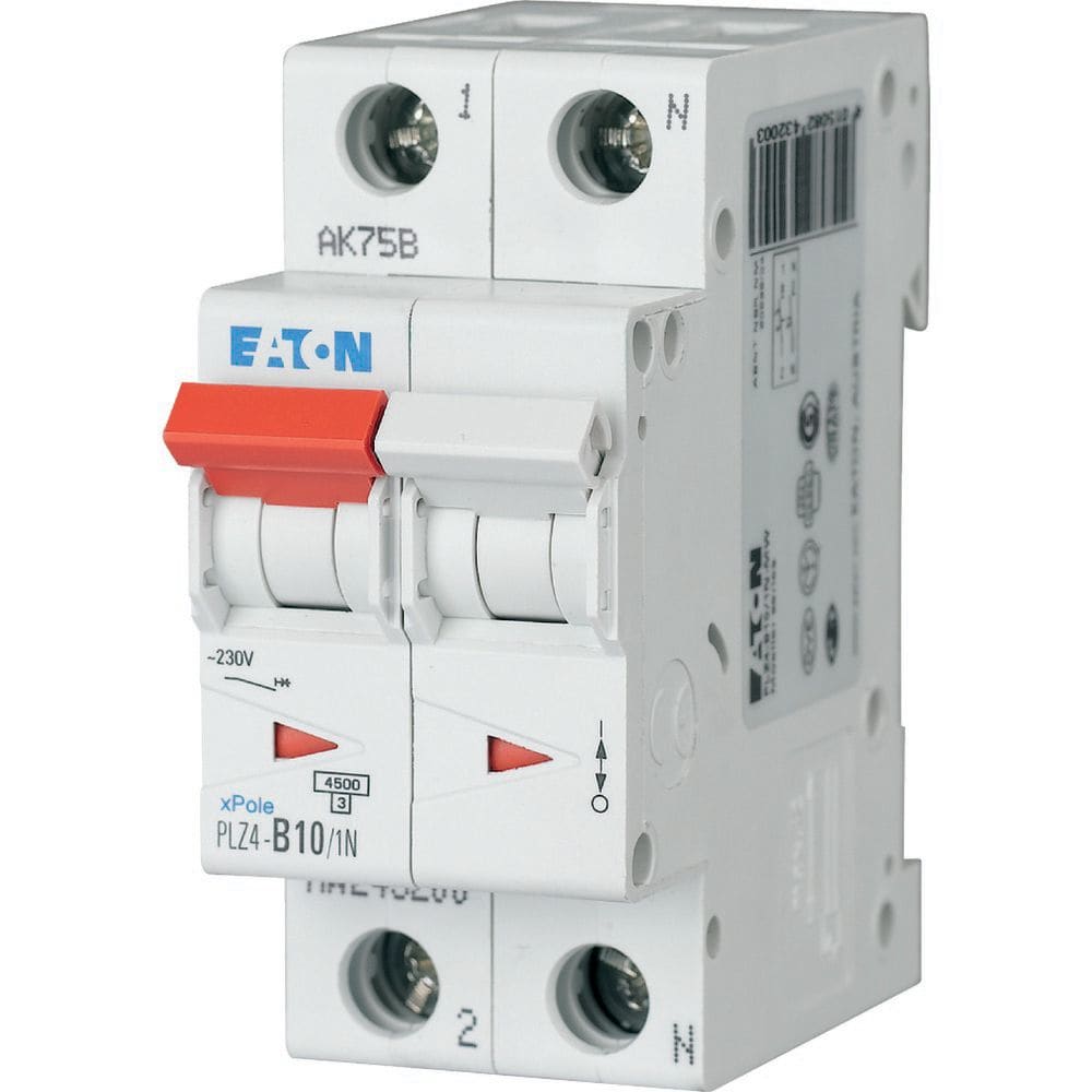 EATON EAO243226 PLZ4-C10/1N INT. MT 4,5KA 1N C 10A