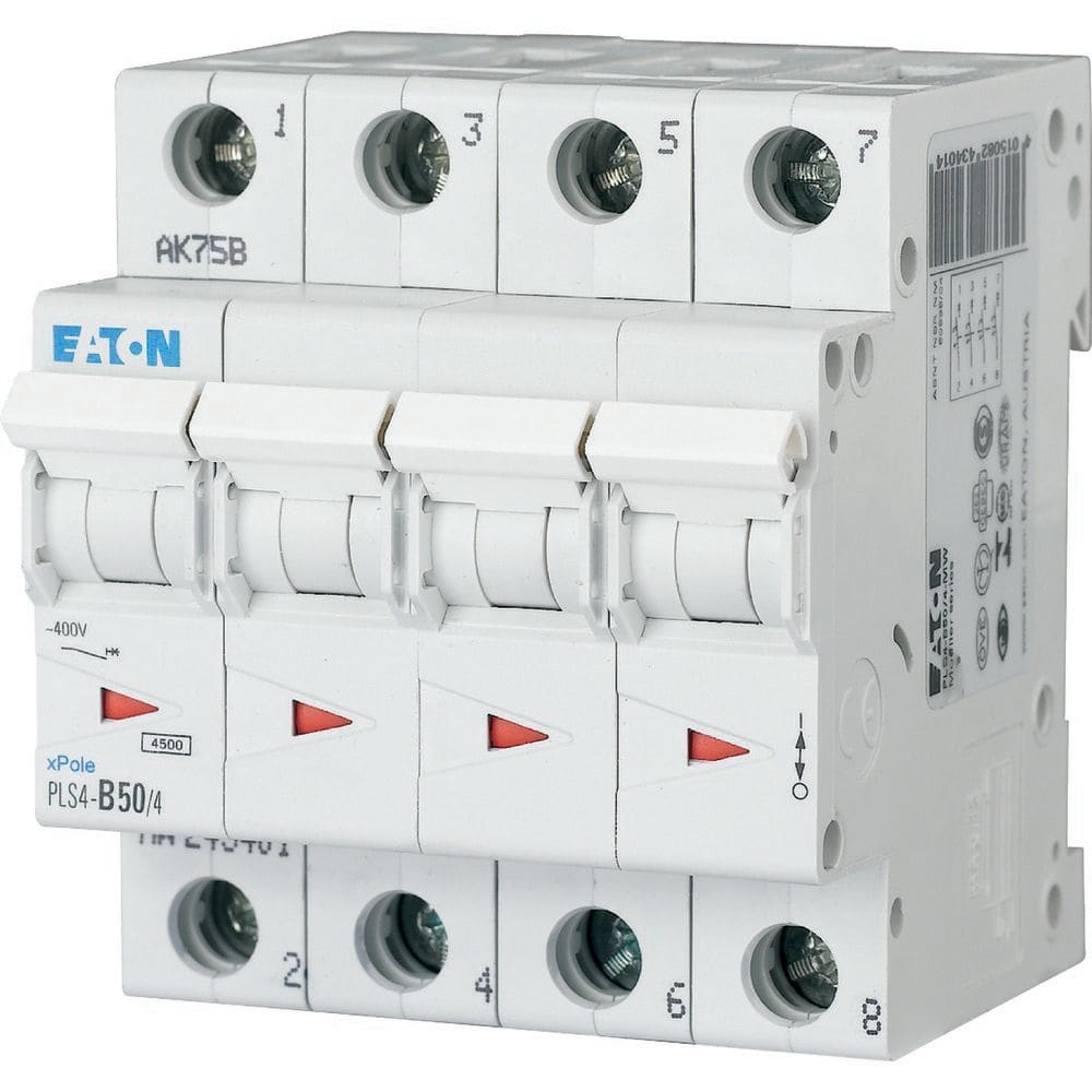 EATON EAO243401 PLS4-B50/4 INT. MT 4,5KA 4P B 50A