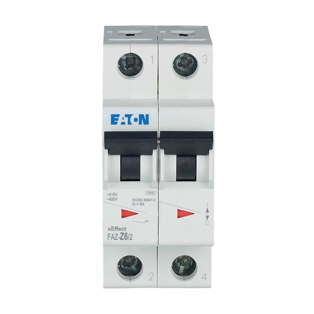 EATON EAO278822 FAZ-Z6/2 INT. MT 15KA 2P Z 6A