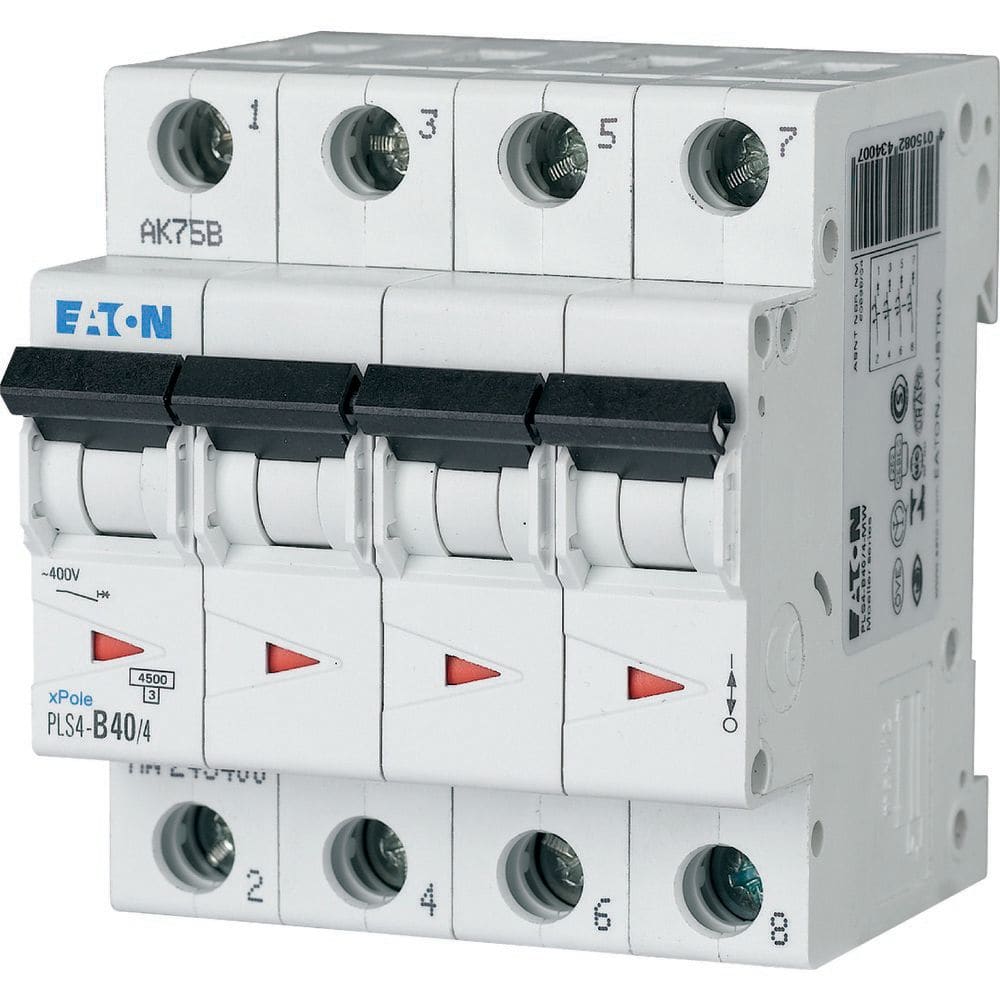 EATON EAO243400 PLS4-B40/4 INT. MT 4,5KA 4P B 40A