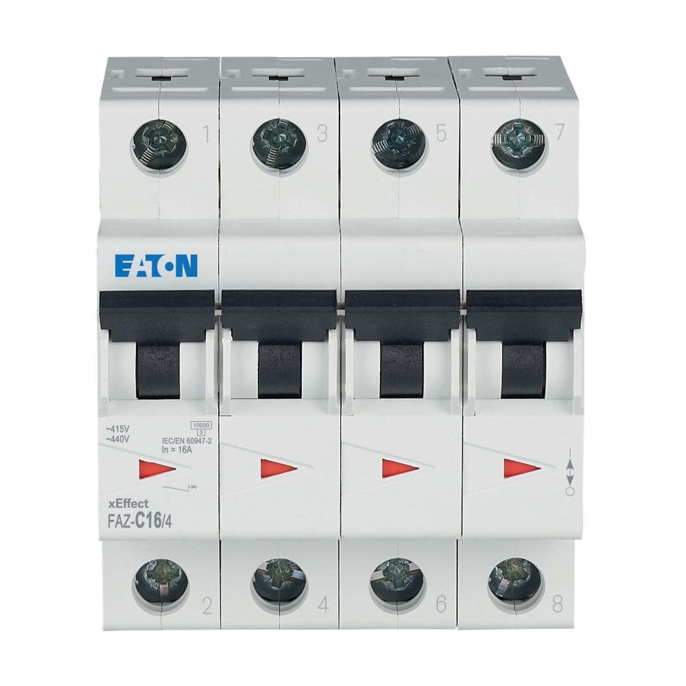 EATON EAO279061 FAZ-C16/4 INT. MT 10KA 4P C 16A