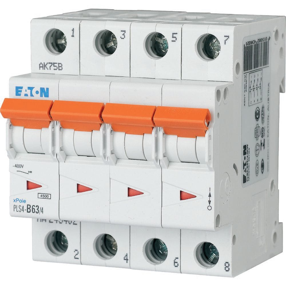 EATON EAO243428 PLS4-C63/4 INT. MT 4,5KA 4P C 63A
