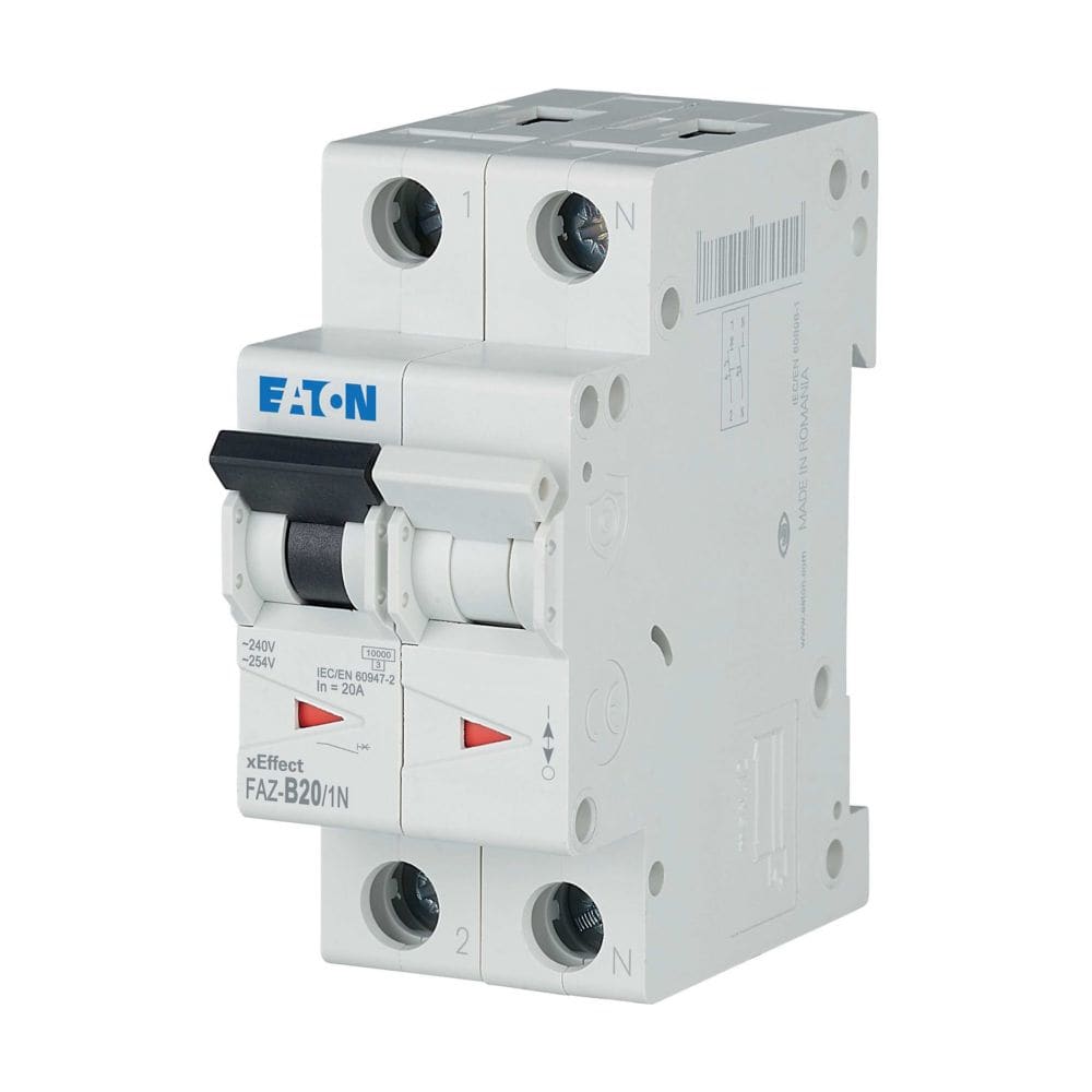 EATON EAO278649 FAZ-B20/1N INT. MT 10KA 1N B 20A