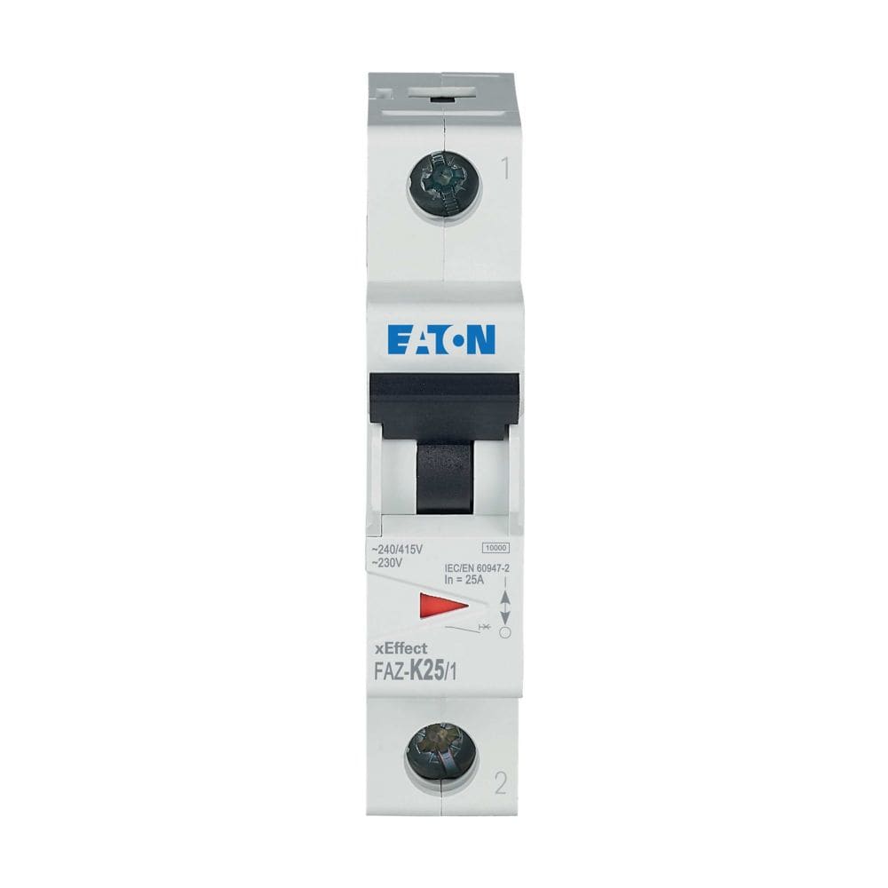 EATON EAO278601 FAZ-K25/1 INT. MT 15KA 1P K 25A