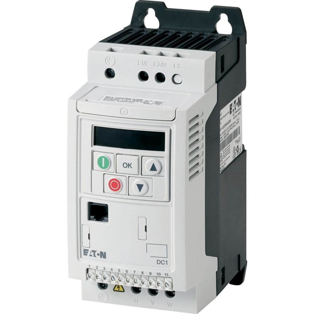 EATON EAO185768 DC1-1D4D3NN-A20CE1 INVERTER 0,75KW, 4,3A