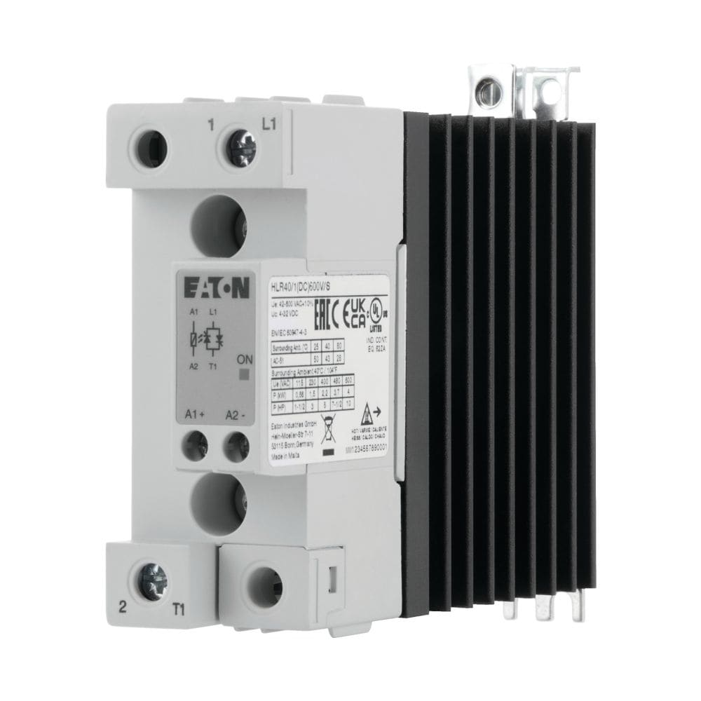 EATON EAO360041 HLR25/1(DC)600V SSR 1P, 25A, 600V