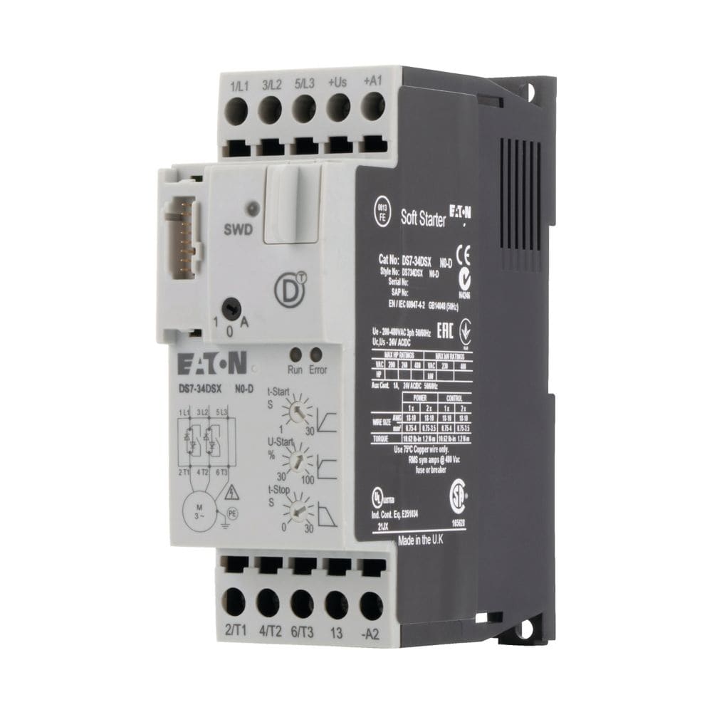 EATON EAO134945 DS7-34DSX007N0-D SOFTST SWDT, 7 A CON BY