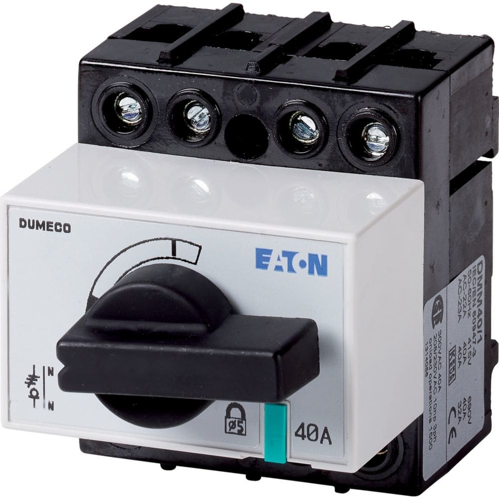 EATON EAO1314056 DMM40/1 SEZ 3P+N,40 A, MAN E ALB