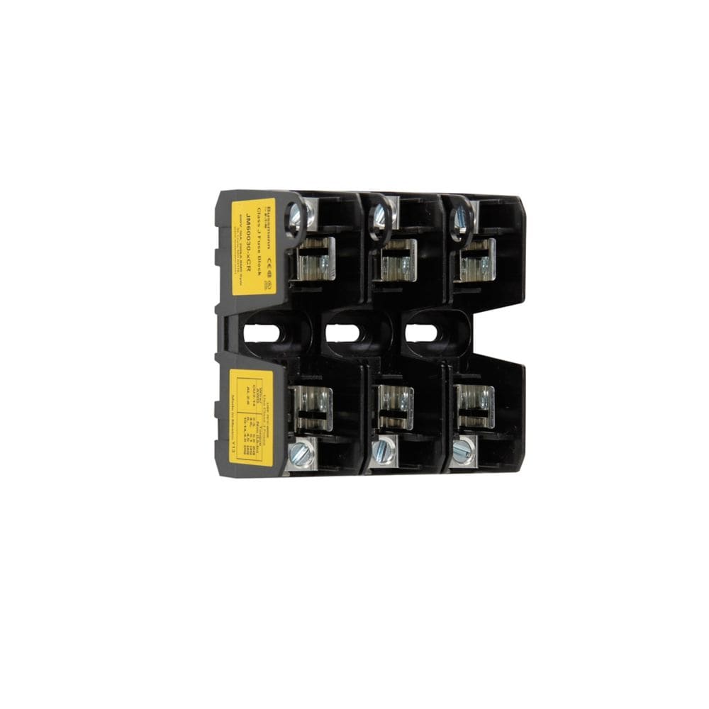 EATON EAOJM60030-3CR CLASS J FUSE BLOCK 600V30A-LUG-3 POLE