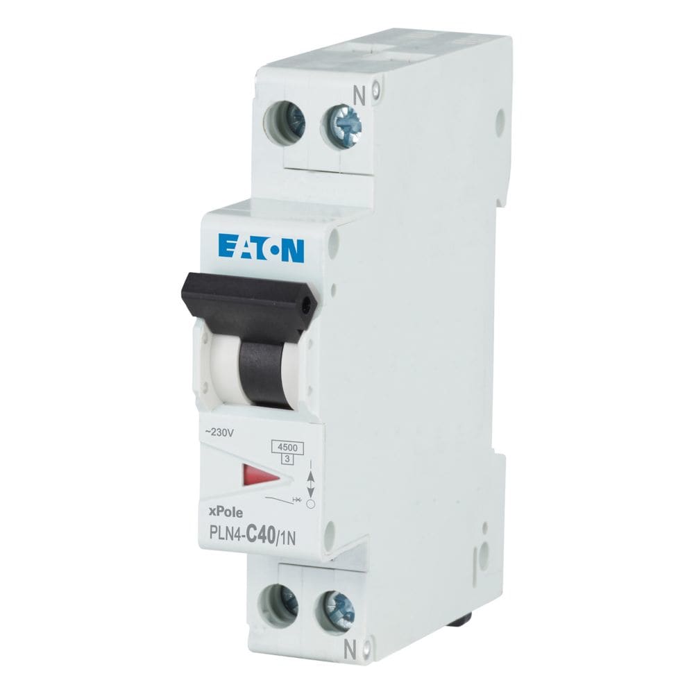 EATON EAO263196 PLN4-C40/1N INT. MT 4,5KA 1N 1MOD. 40A C