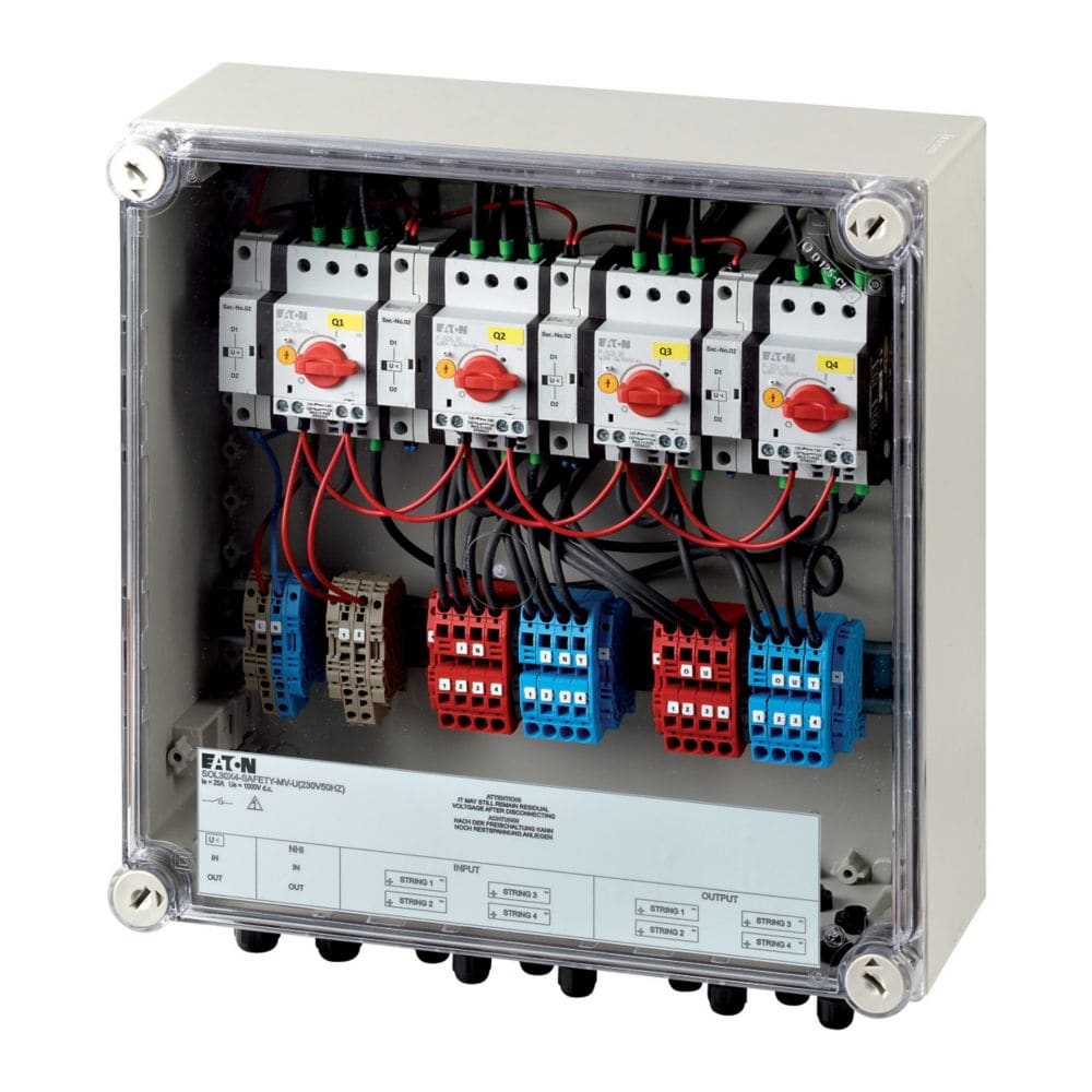 EATON EAO168102 SOL30X4-SAFETY-MC4-U(230V50HZ) 4XMC4