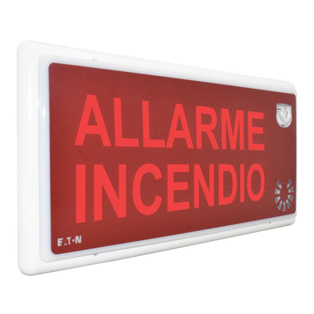 EATON EAO5965CL-3-23 SIRENA EN54-3 E LAMPEG.EN54-23 CON IND.L