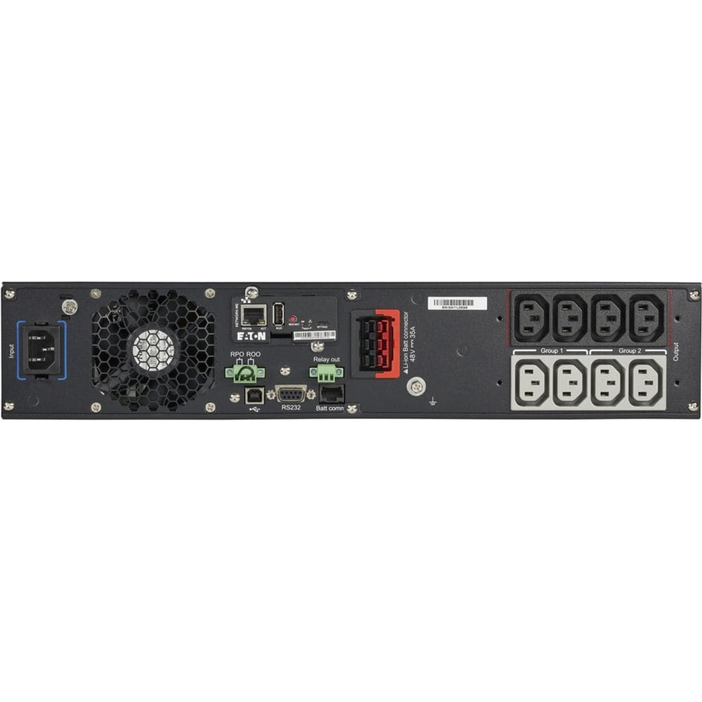 EATON EAO9PX1500IRTN-L EATON 9PX 1500I RT2U NETPACK LI-ION