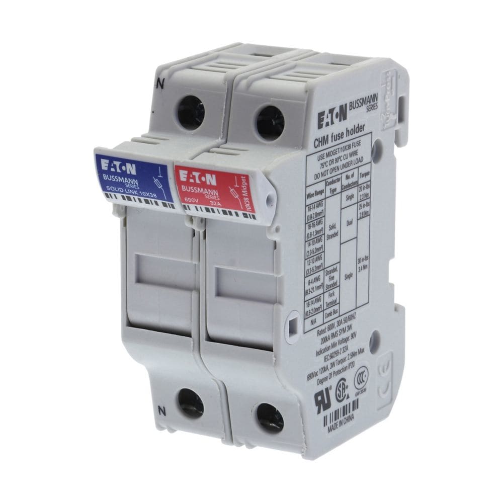 EATON EAOCHM1DNU CHM1DNU PORTA-FUS, 32 A, 10X38 , 1P+N