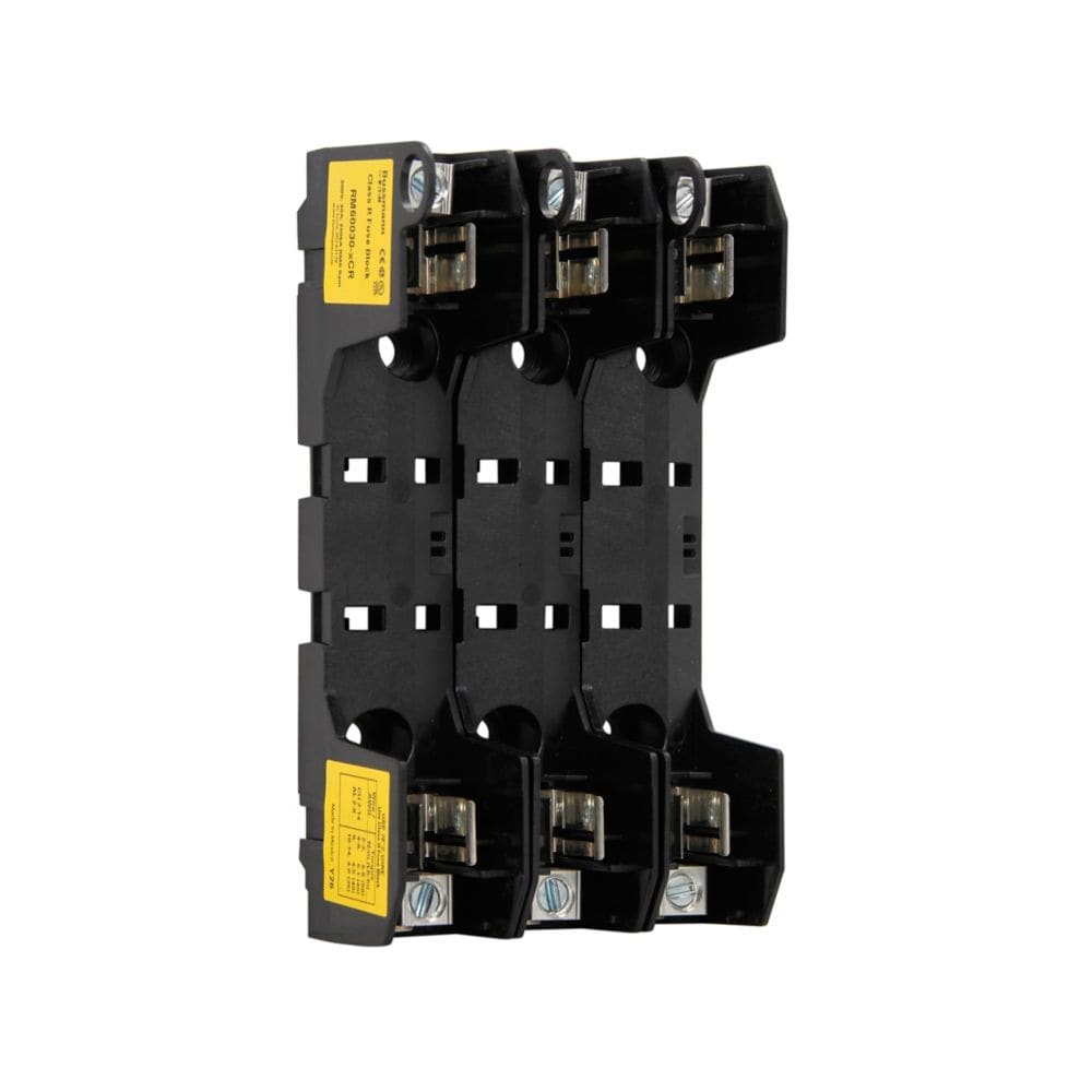 EATON EAORM60030-3CR FUSE BLOCK, CLASS R, 600V 30A, 3 POLE