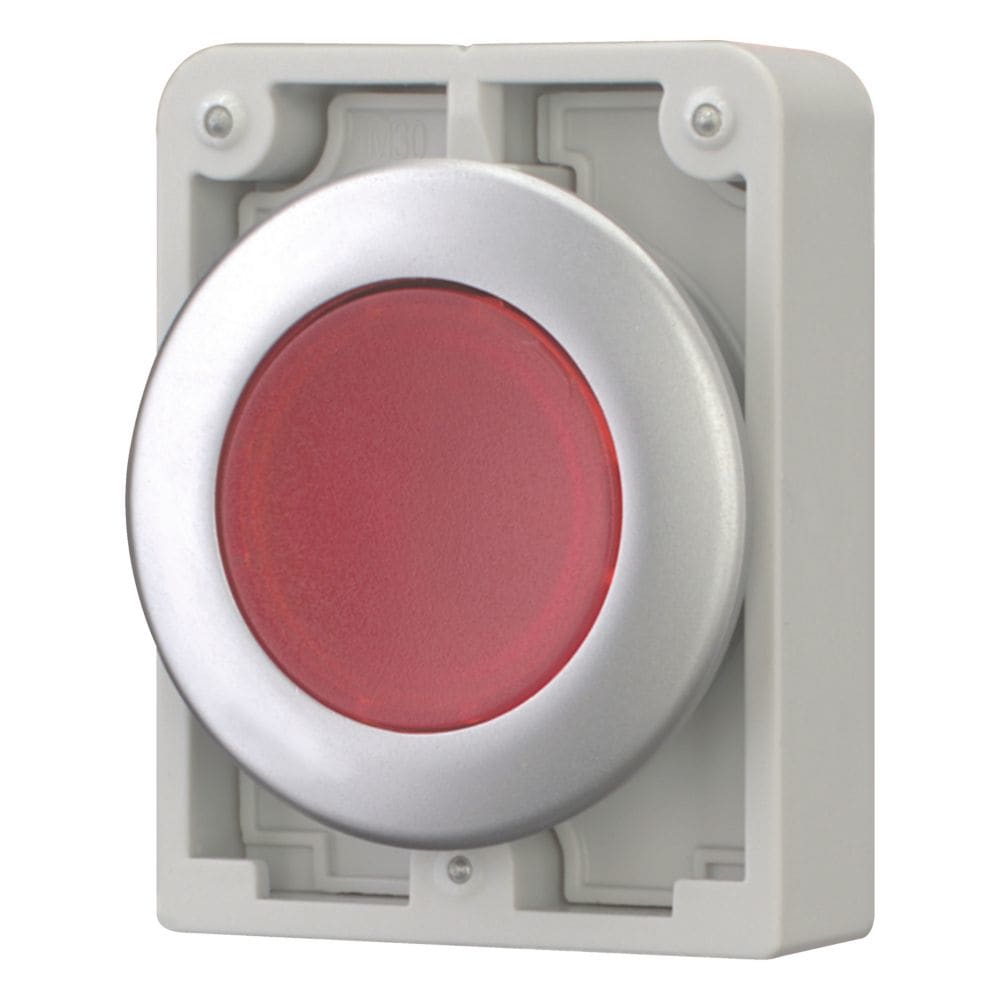 EATON EAO182951 M30C-FDRL-R PULS. LUM. 30MM ,ST., ROSSO