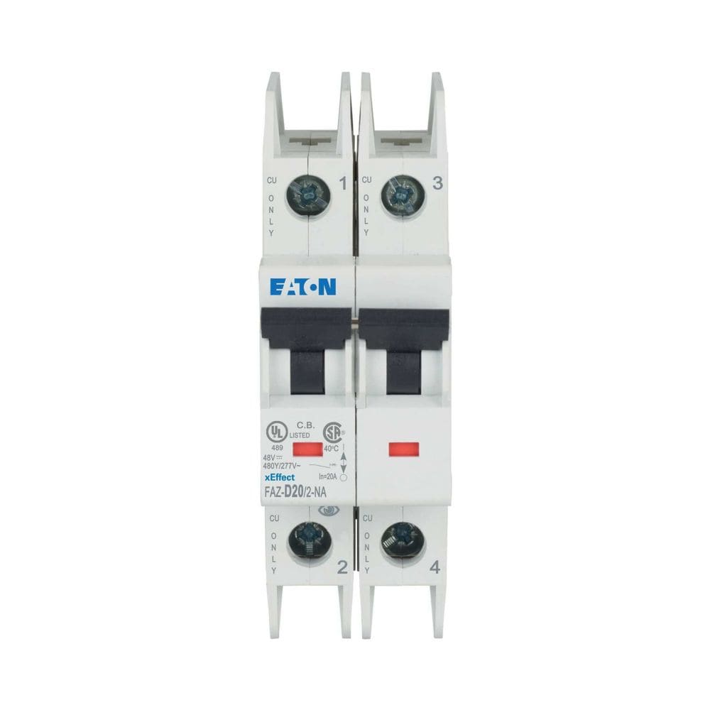 EATON EAO102191 FAZ-D20/2-NA INT.AUT. UL/CSA 2P 20A D 10