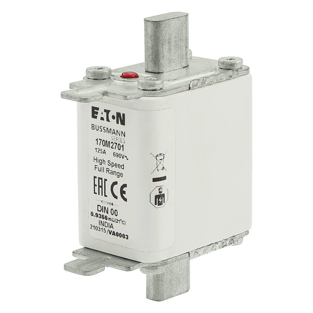 EATON EAO170M2701 170M2701 FUSE 125A 690V DIN 00 GR