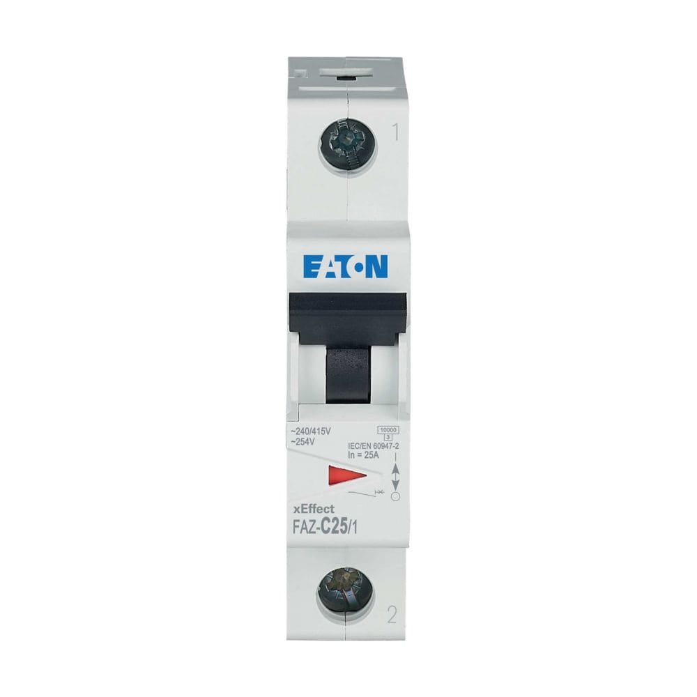 EATON EAO278563 FAZ-C25/1 INT. MT 10KA 1P C 25A