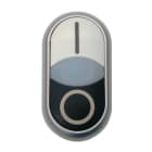 EATON - EAO284817 M22S-DDLF-WS-X1/X0 PULS DOPPIO LUM