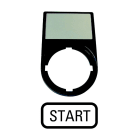 EATON - EAO216495 M22S-ST-GB1 PORTAETICH. COMPL. 30X50