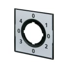 EATON EAO279435 M22-XCK2 TARGH. PER SEL. 4 POSIZIONI