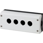 EATON EAO216539 M22-I4 CUSTODIA 4 FORI, NERO /GRIGIO