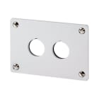 EATON EAO216543 M22-E2 PIASTRA INCASSO 2 FORI, ALU