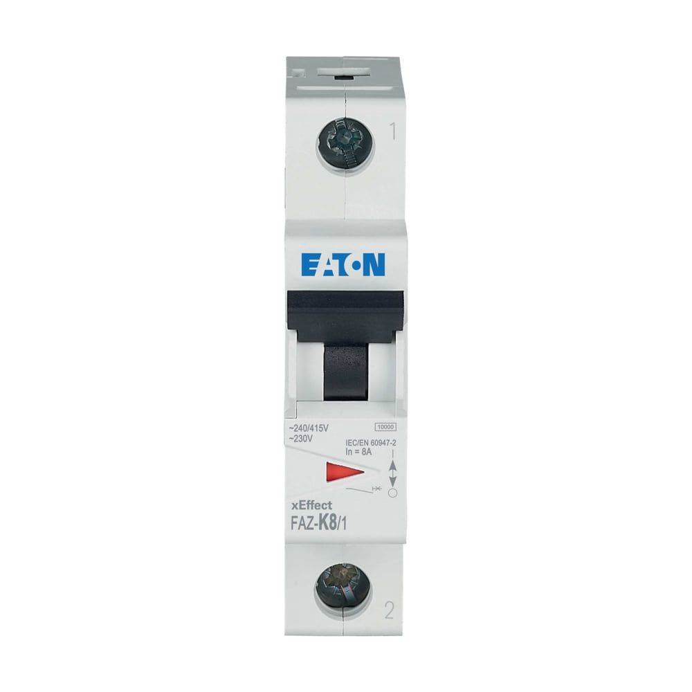 EATON EAO278596 FAZ-K8/1 INT. MT 15KA 1P K 8A