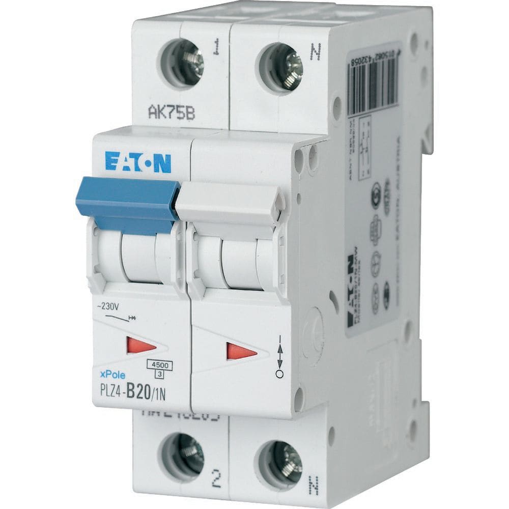 EATON EAO243231 PLZ4-C20/1N INT. MT 4,5KA 1N C 20A